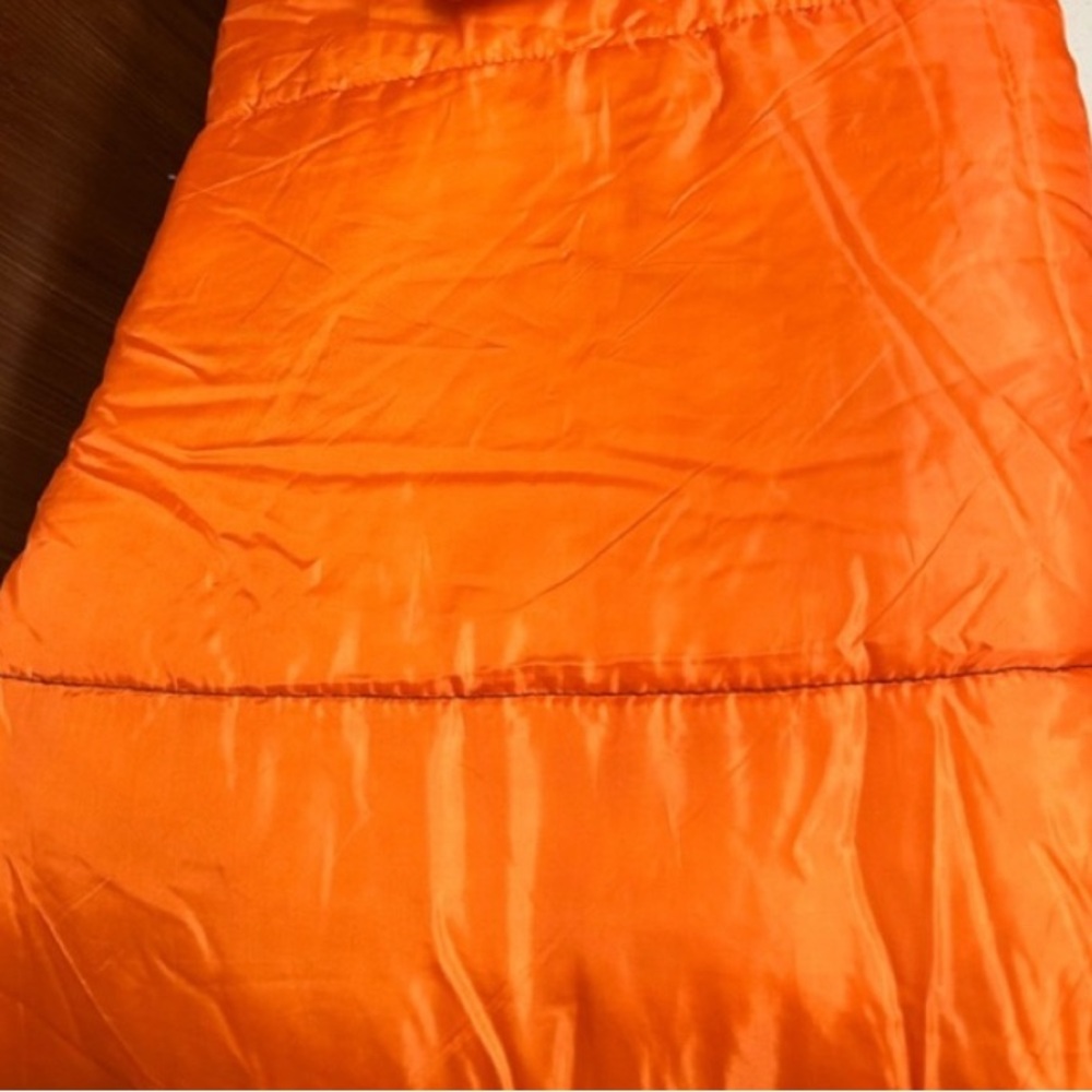 Orange Sleeping Bag